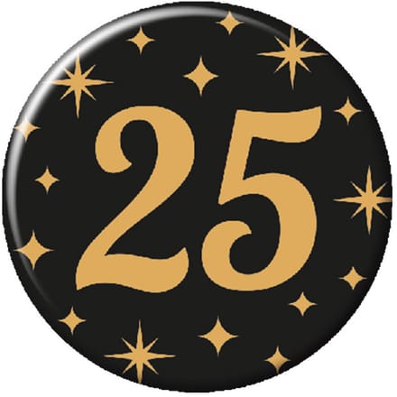 Paperdreams - Button Classy Party - 25 jaar