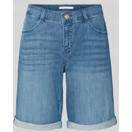 korte jeans met steekzakken model 'Summer Clean'