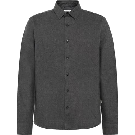 Flanellen overhemd met lange mouwen KnowledgeCotton Apparel Dune