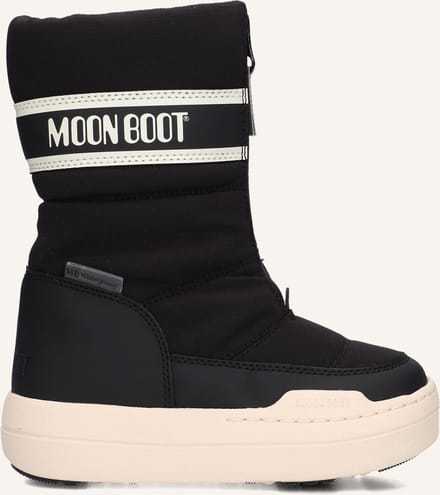 MOON BOOT Jr Park Zip High Boots Kids - Zwart - Maat 28