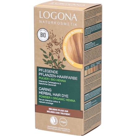 Logona Haarverf Poeder - Koperblond