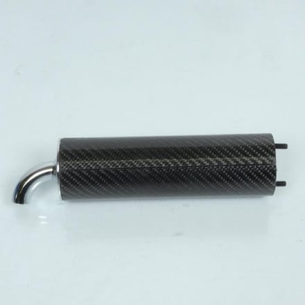 uitlaat demper patroon 2 schroeven 37mm carbon chroom voor scooter