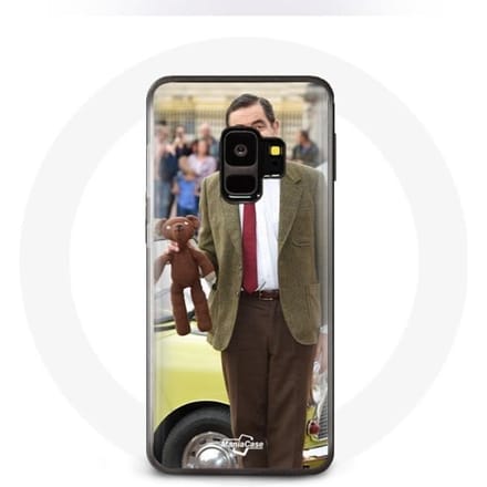 Coque - Samsung - Galaxy S9 - Souple - Blanc - Mr Bean
