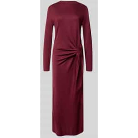 Maxi-jurk met knoopdetail