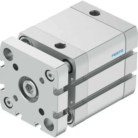 Festo Compacte Cilinder 50mm Boring 30mm Slag ISO 21287 Dubbelwerkend - 574044 - P2DRD