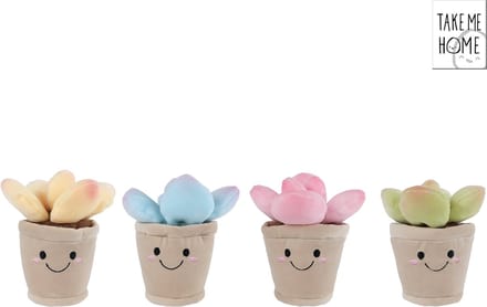 Van Manen plant knuffel pluche 13cm - schattig speelgoed cadeau.