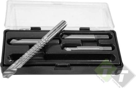 Schroefverwijderingsset, 8mm HSS freesboor, 3 diameters schroeven verwijderbits