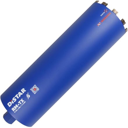 Distar RM-TX Serie - Diamantboorkroon - 162mm - 450mm - Voor Droog Boren