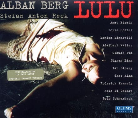 Teatro Massimo Fondazione, Stefan Anton Reck - Berg: Lulu (2 CD)