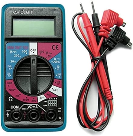 Digitale Multimeter in Zakformaat - 6 Meetfuncties: AC/DC Spanning, Weerstand en Meer