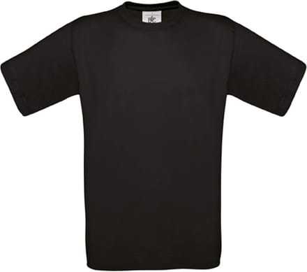 B&C Exact 150 Kids CG149 - Black - 7/8 Y (7/8 ans)