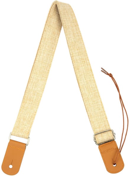 Cascha HH 2202 ukelele draagband katoen beige