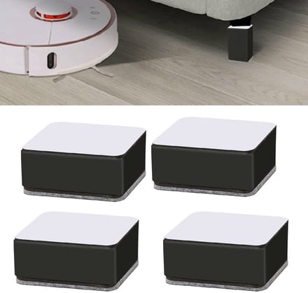 Store_7 - Massief Lager Bedverhoger - Antislip Meubelverhoger - Zwart