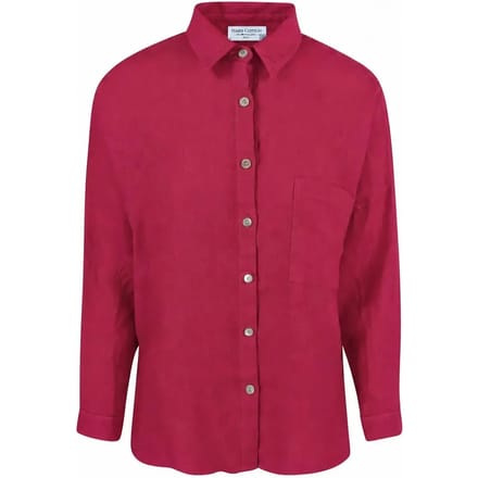 Dameshemd met lange mouwen Haris Cotton