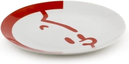 Tintinimaginatio - Moulinsart - Kuifje servies - Dessert bord - 21 x 2 cm