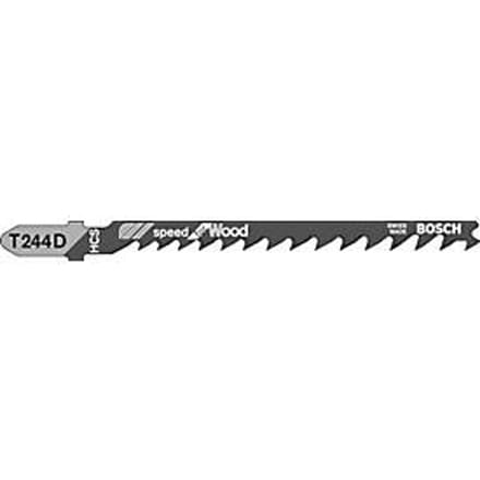 Decoupeerzaagblad T 244 D Totale lengte 100 mm Tandafstand 4-5,2 mm HCS 5
