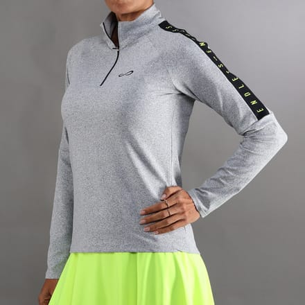 Endless Kirsch Iconic Ii Longsleeve Dames-Grijs,Zwart