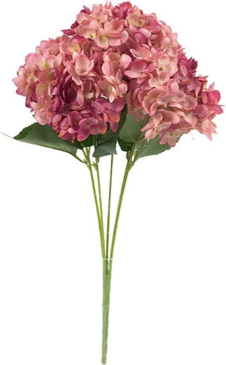Kunstbloem hortensia 47 cm, rood/paars Buitengewoon de Boet
