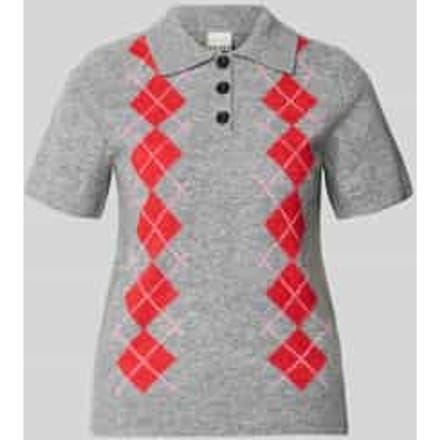 Slim Fit poloshirt met wol model 'Dasila'