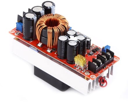 Allecto - DC Boost Converter - Step Up Converter - 1500W 30A - Instelbare Uitgang - Verhoogt Spanning - Voor Diverse Toepassingen - Compact Model