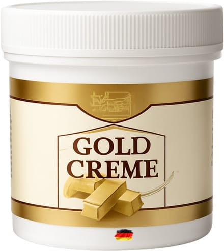 Pullach Hof Gold Crème – 125 ml – Intensief Verzorgende Huidcrème – Made in Germany