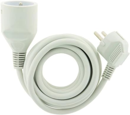 Tuinverlengsnoer 16A HO5VV-F 3G1,5mm² 2P+T - 50m - Oranje
