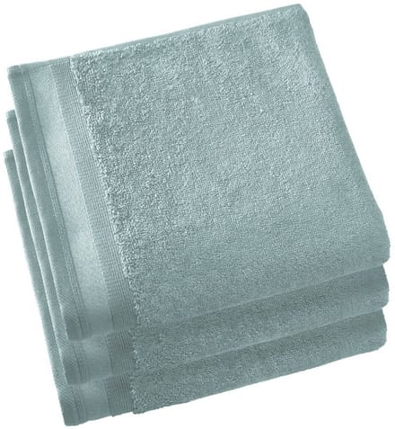 De Witte Lietaer Handdoek Contessa Oxyde - Set 3 stuks - 50 x 100 cm - Blauw - Katoen