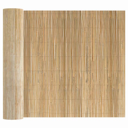 vidaXL Bamboehek Naturel 400 x 150 cm Bamboe
