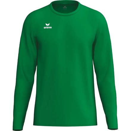 Erima Intro Voetbalshirt Lange Mouw Heren - Smaragd | Maat: M