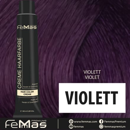 Femmas (Violet) -Haarverf - Puur & Mix - 100ml