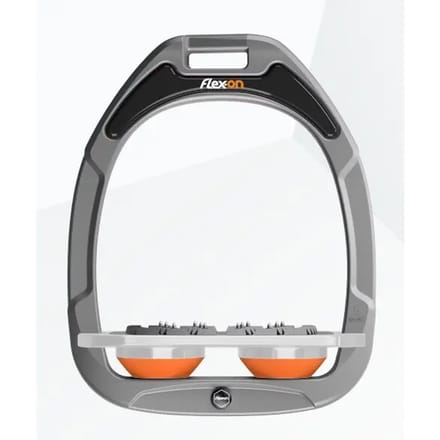 Platte Ultra Grip Aluminium/Grijs/Oranje Beugels Flex-On Green Composite