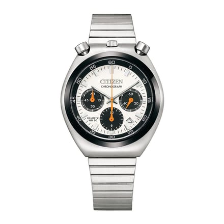 Citizen Bullhead Challenge Timer AN3660-81A Horloge - Staal - Zilverkleurig - Ø 38 mm