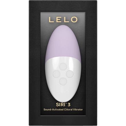 LELO SIRI 3 – Mini Vibrator – Geluidsgeactiveerd – 8 Genotsinstellingen – Calm Lavender