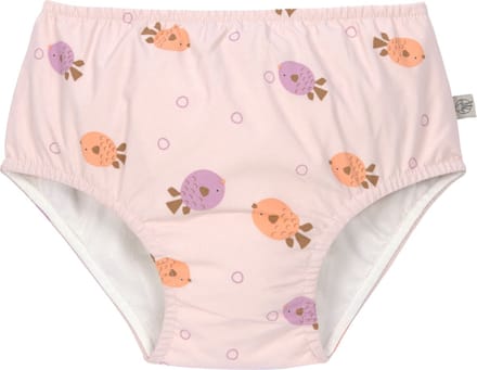 Lässig Zwembroekje met luier Splash & Fun Fish light pink, 07-12 mnd. Maat 74/80