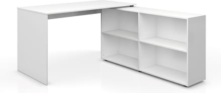 Vicco FlexPlus Hoekbureau – 137 x 60 cm Wit
