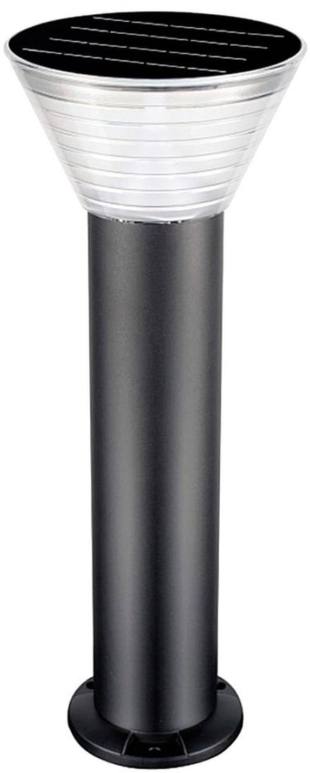 Iplux® - Rome - Solar Tuinverlichting - Warm wit - Staande lamp 80cm