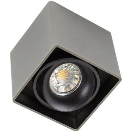 KS Verlichting Bjorn 1 Opbouwspot Gun Metal