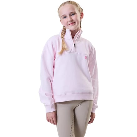 Demi-zip Sweatshirt Paardrijden Meisje Horseware Vitality
