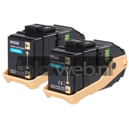 Epson S050608 2-pack cyaan (Origineel)