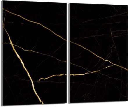 TMK ArtDeko Serie - Snijplank van Gehard Glas - 30x52 cm - Marmereffect