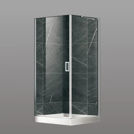DutchLine - Douchecabine - Chroom - 900*900*2000