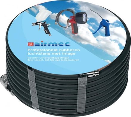Airmec Persluchtslang met universele snelkoppeling 8x14mm - 20 meter