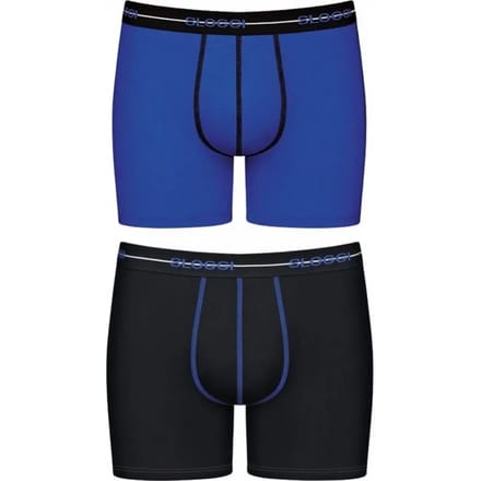 sloggi Langer Boxer Blue Start