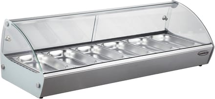 Professionele Warmhoudvitrine | 6x 1/3 Gn | Combisteel | 7487.0140 | Horeca
