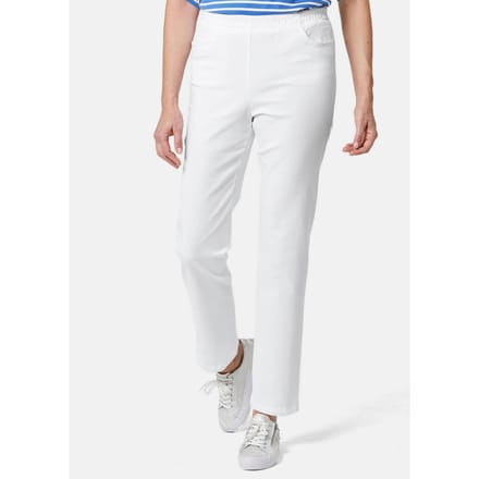 Jeansbroek - wit - Gr. 255 van Goldner Fashion