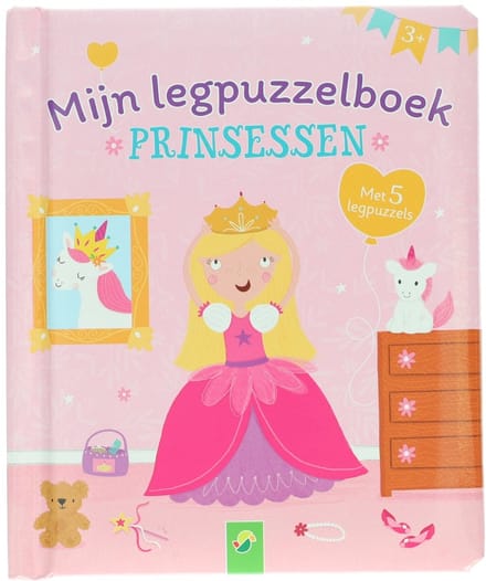 Wins Holland prinsessen legpuzzelboek - educatief speelgoed voor kinderen.