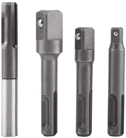 Dailygoods - Boor Houder-SDS Plus Schacht naar 1/4 Hex Socket Adapter - Hoogwaardige constructie - Veelzijdig - Boren en bits - Ideaal voor klussen -...