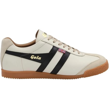 Gola Harrier Elite 2 Trainer - Heren Sneaker - Off-White-Zwart