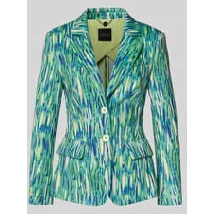 Slim fit blazer in All-over look