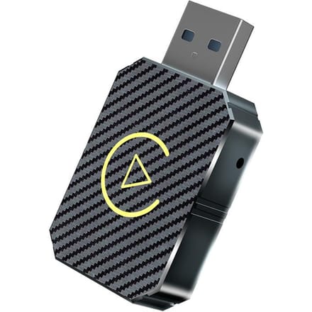 2-in-1 draadloze CarPlay-adapter Android Auto draadloze adapter Smart Mini Box USB-dongle Plug and Play WiFi Snelle verbinding gray